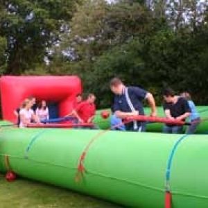 Human Table Football Inflatable Game
