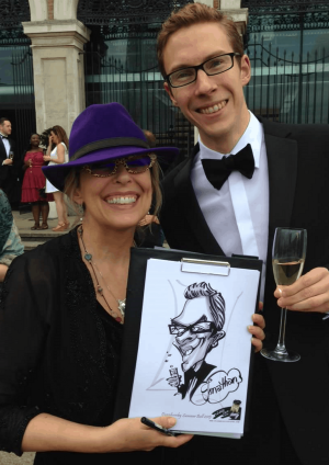 Luisa Calvo - Caricaturist and Corporate Cartoonist