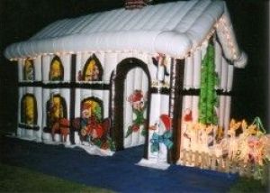 Santas Grotto Hire - Inflatable - Christmas Entertainment