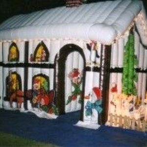 Santas Grotto Hire - Inflatable - Christmas Entertainment