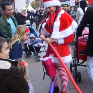 Christmas Themed Balloon Modellers