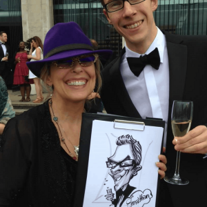 Luisa Calvo - Caricaturist and Corporate Cartoonist